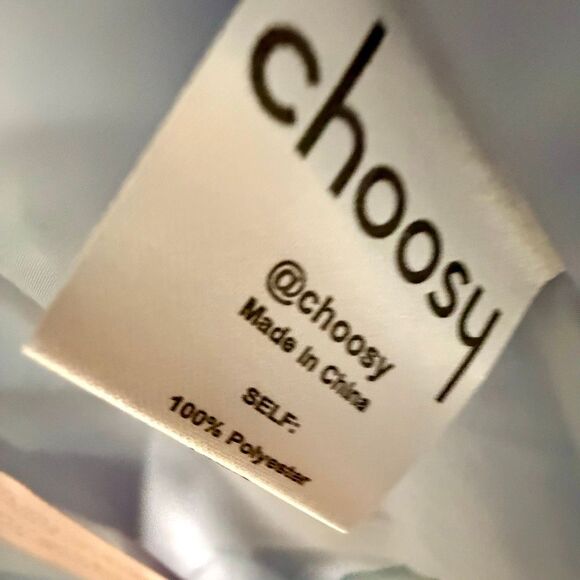 NWT choosy light blue, long-sleeved, belted blazer jacket. Size 12 - Picture 10 of 11